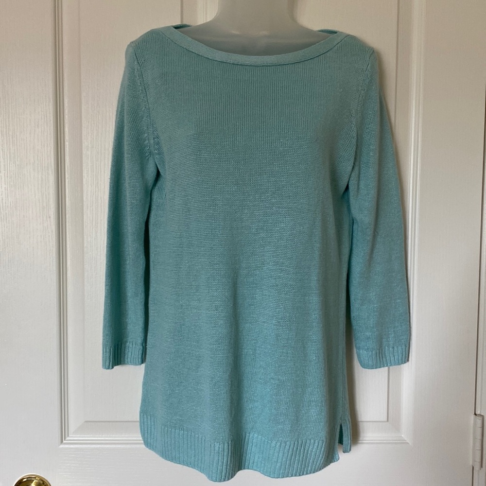 NWT Talbots S Linen Sweater